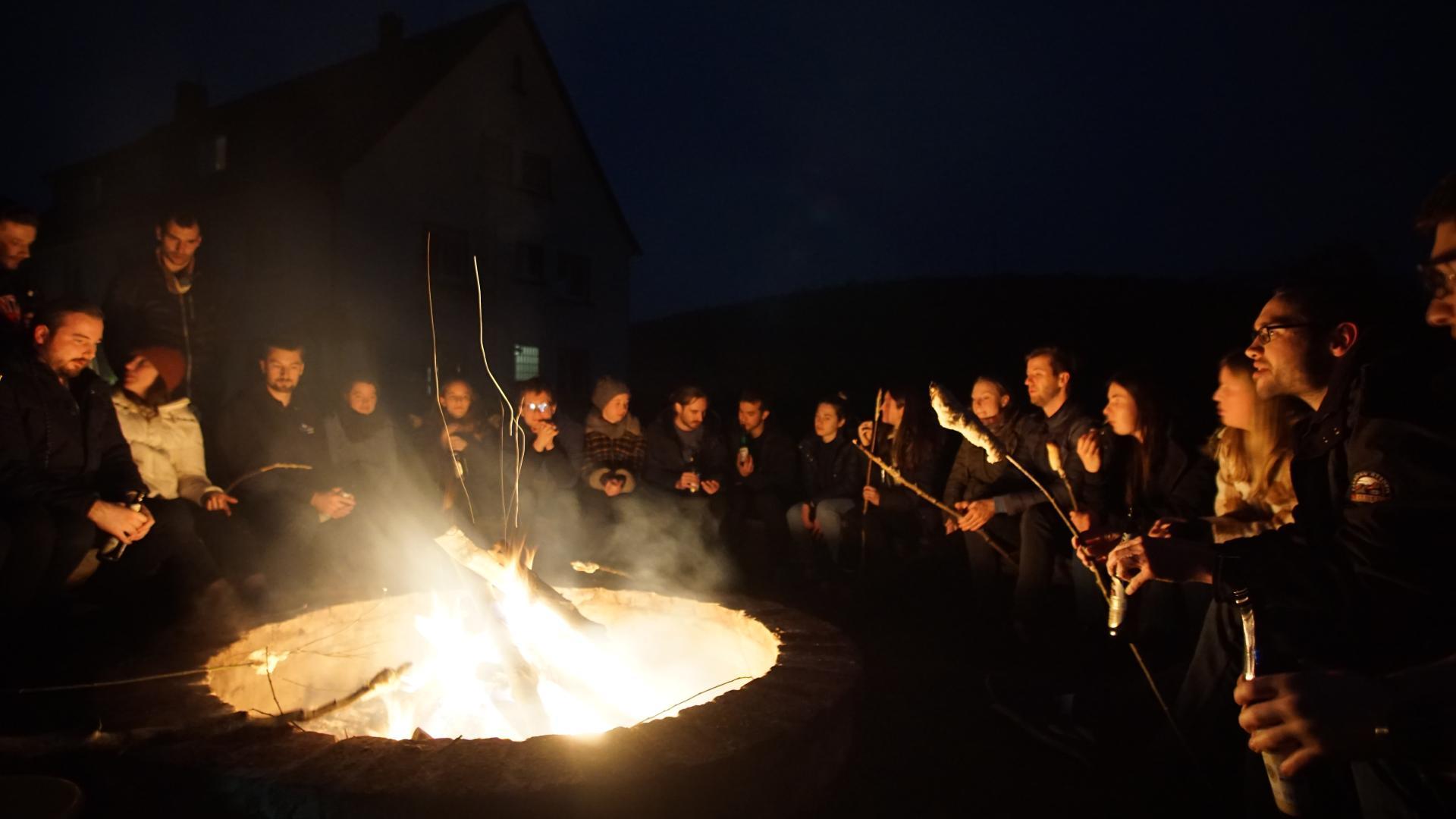 Lagerfeuer Regionalgruppenwochenende RGWE DA 21