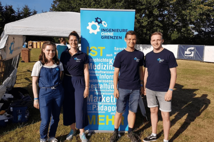 Stand der RG Ilmenau auf dem IlmPuls-Festival 2022