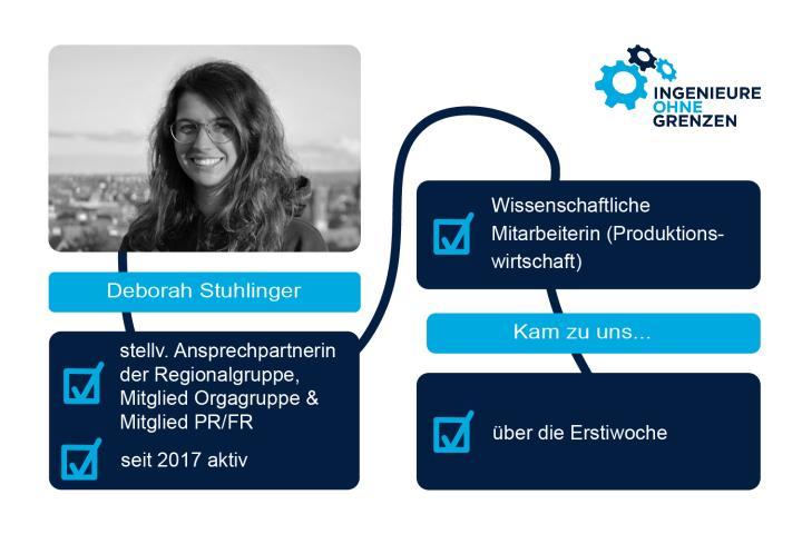 Deborah Stuhlinger - stellvertretende Ansprechpartnerin