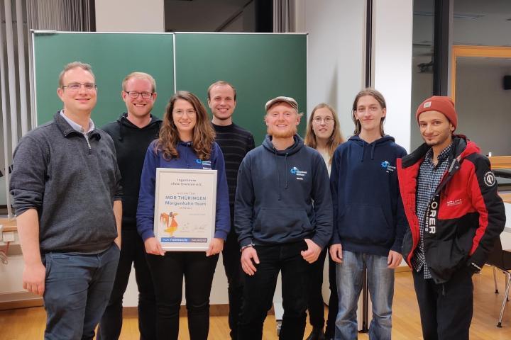 Teilnehmende Regionalgruppe Ilmenau am Morgenhahn Quiz