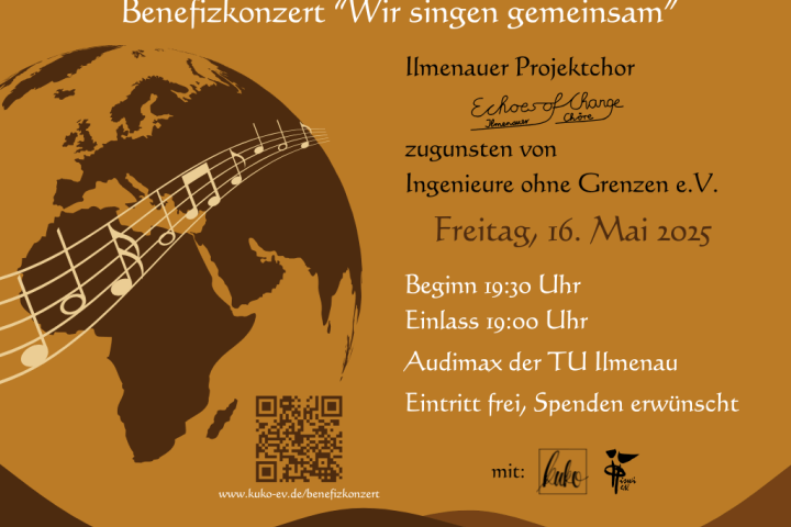 Benefizkonzert zugunsten von Ingenieure ohne Grenzen e.V.