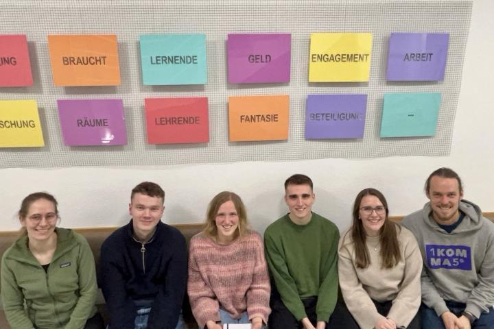 Gruppenfoto einiger Tutoren des Projektes