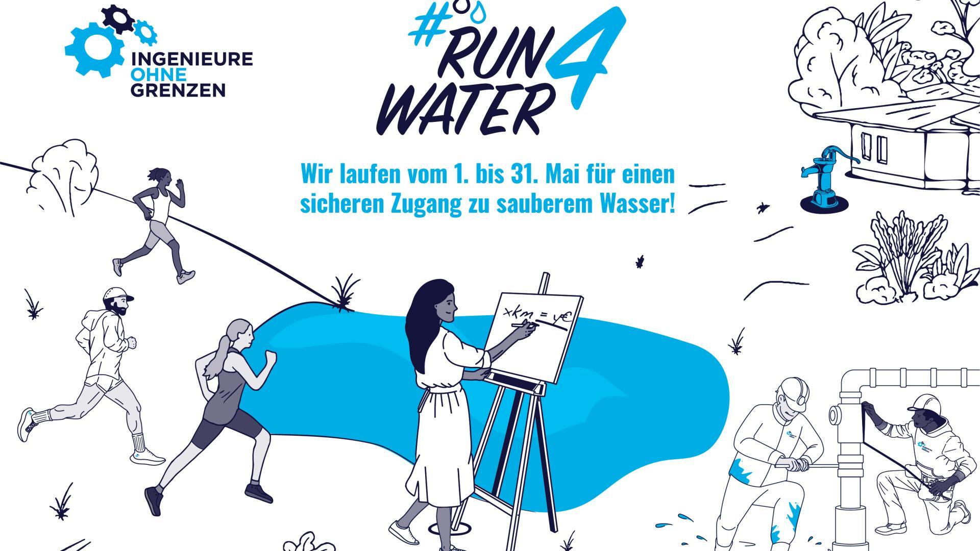 #run4water Kampagnenbild